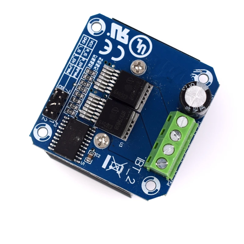 

Двойной модуль двигателя высокой мощности BTS7960/BTN7960 43A H-Bridge/Diy смарт-автомобиль Диагностика тока BTN7960