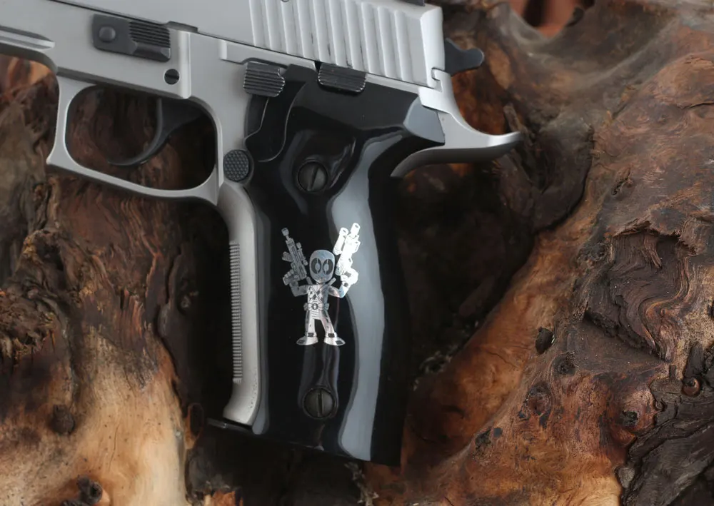 

Ksd Grips Sig Sauer P226 Acrylic Black Silver