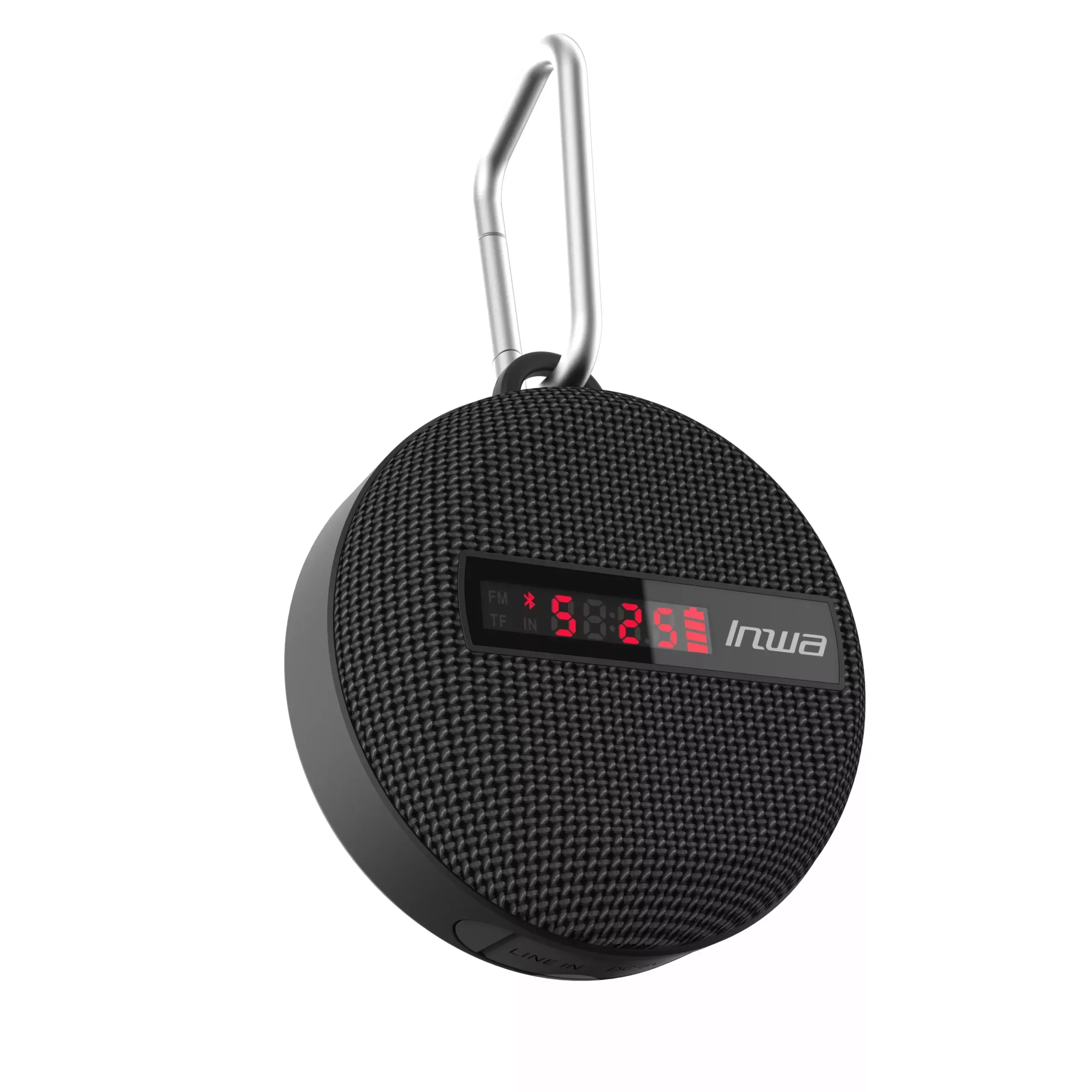 

LED Smart digital display wireless cycling bicycle Bluetooth speaker outdoor portable waterproof subwoofer hands-free / TF card
