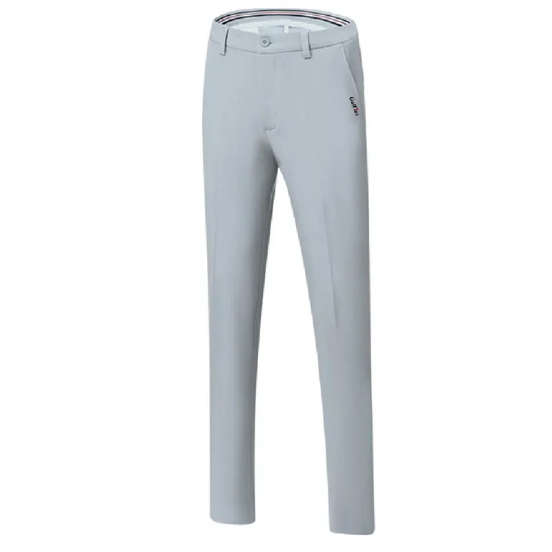 Брюки для гольфа мужские толстые однотонные спортивные повседневные штаны