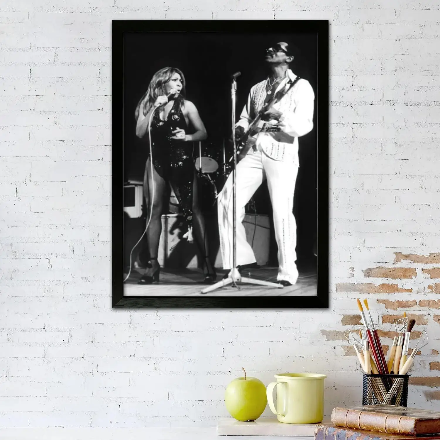 Ike Turner Холст Художественный постер и настенная художественная картина с принтом