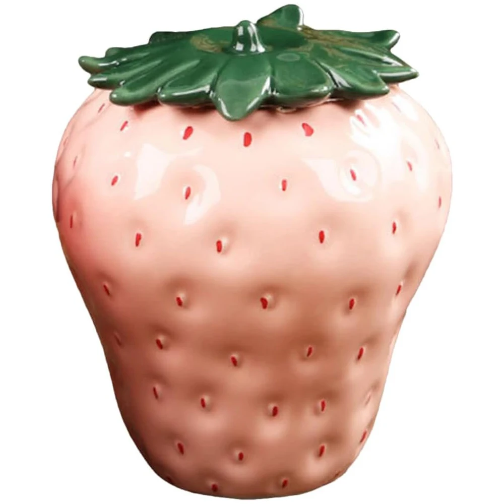 

Керамическая банка для хранения "Клубника"