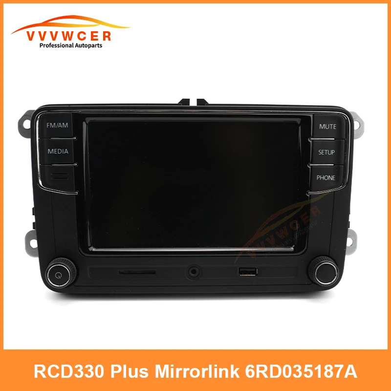 Автомагнитола MIB Deasy RCD330 187A Bluetooth с функцией Mirrorlink AUX подходит для VW Passat B5 B6 Golf MK5 MK6 CC