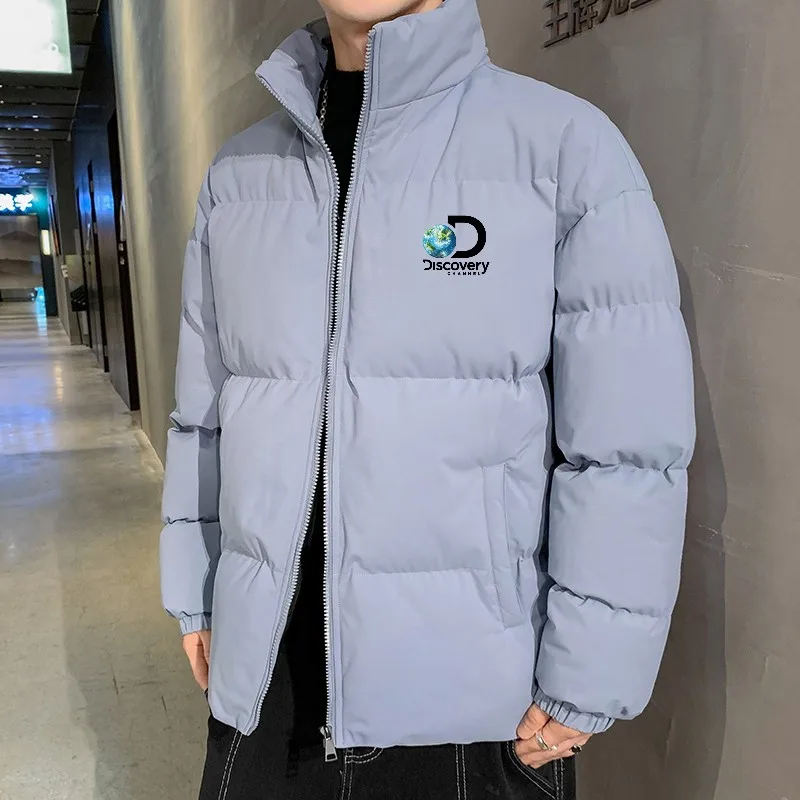 

Осенне-зимняя мужская теплая утепленная модная повседневная куртка мужская и женская уличная Свободная куртка в стиле хип-хоп