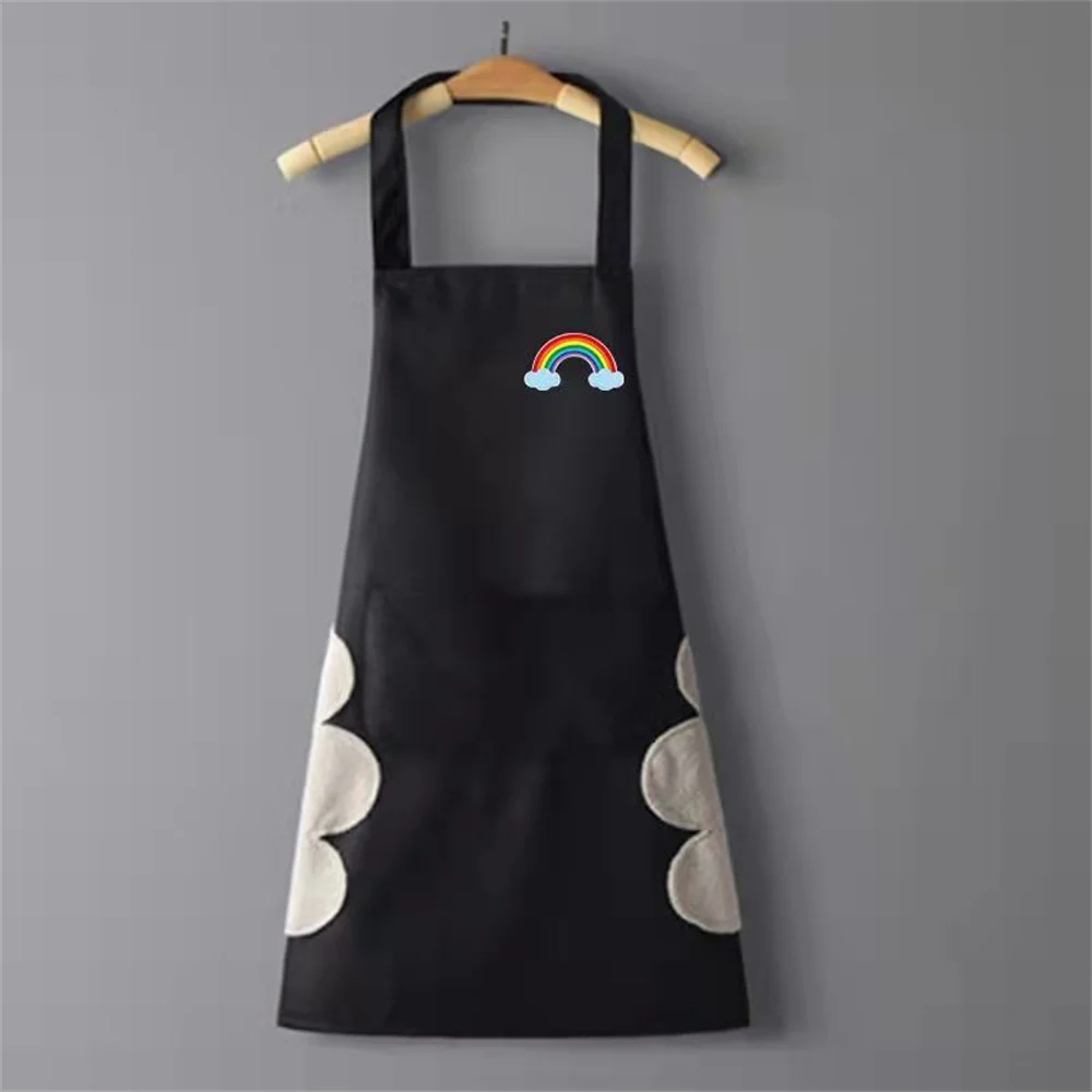 Кухонный фартук Rainbow Cactus с карманом
