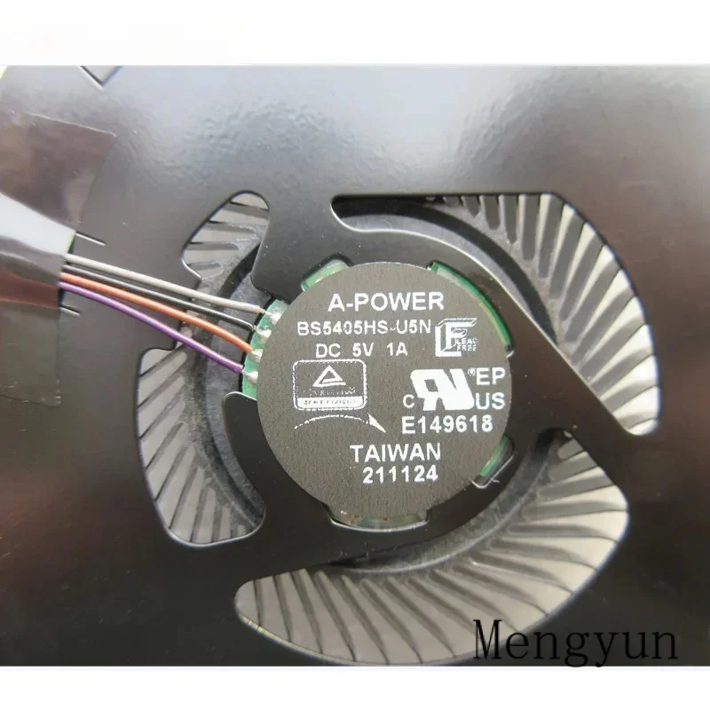 Новый оригинальный вентилятор охлаждения процессора ноутбука для MSI Delta 15 Gaming A5EFK