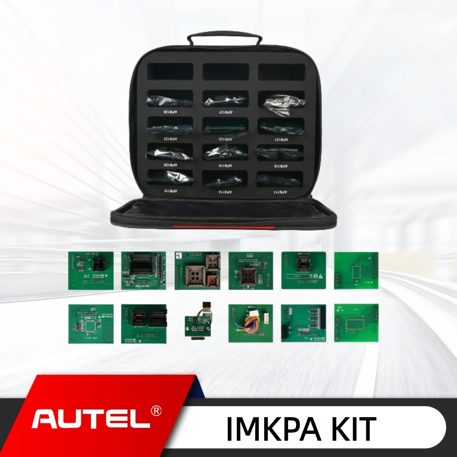 

Autel MaxiIM IMKPA Дополнительный комплект адаптеров для программирования ключей для XP400PRO