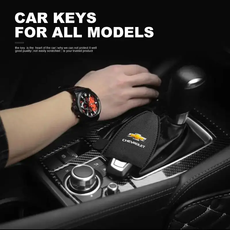 Фото Чехол-органайзер для автомобильных ключей (1 шт.) для Chevrolet Spark, Silverado, Trailblazer, Cruze, Captiva №1