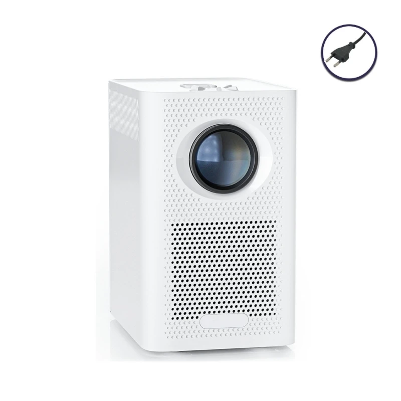 

Portable S30 WiFi Projector Support 1080P Resolution Mini LED Projector for DVD-Player, PC Tablet, Laptop Game Console E65C