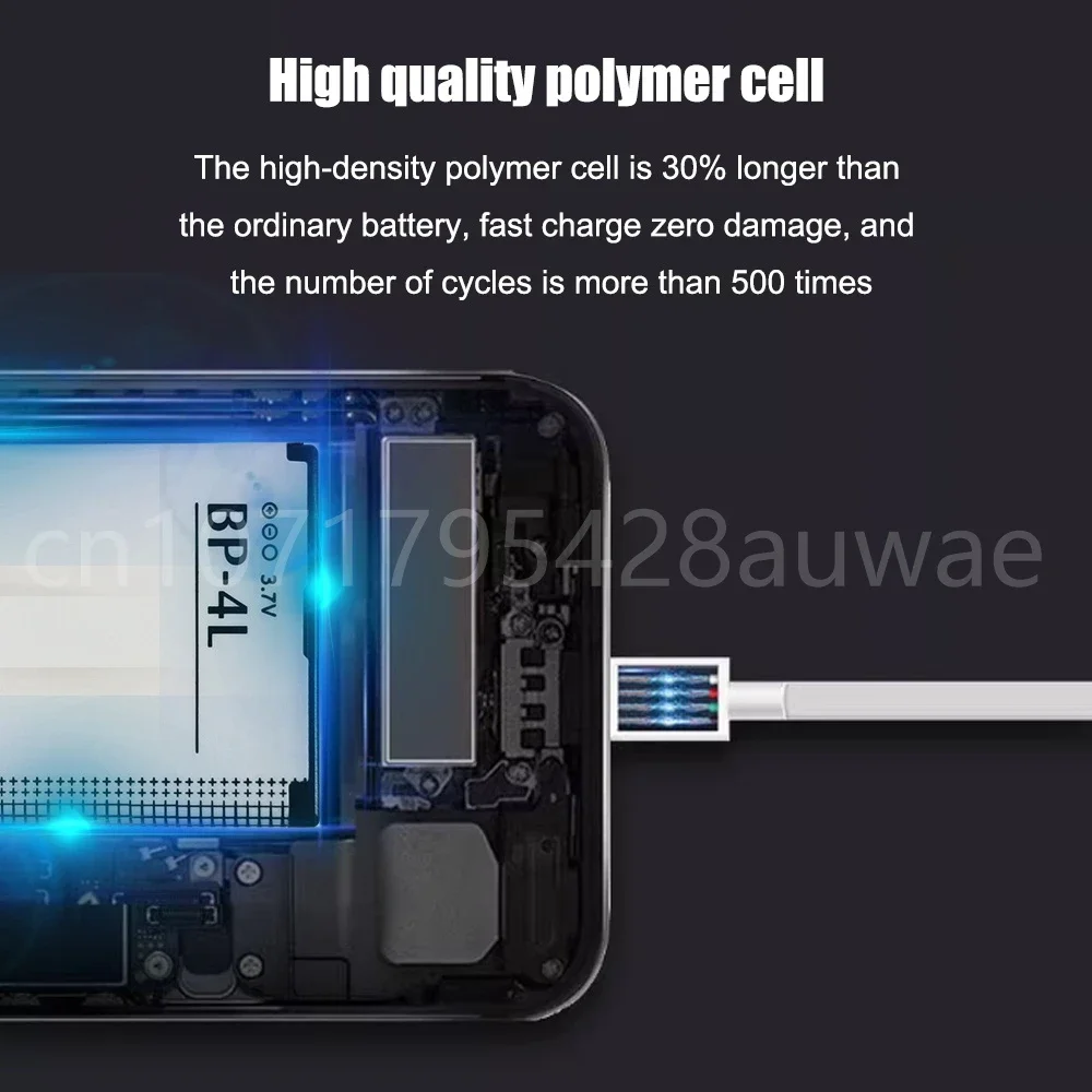 Аккумулятор BP-4L 3 7 В 1500 мАч для Nokia N97i E71 E71x E73 E90i N810 6790 Surge