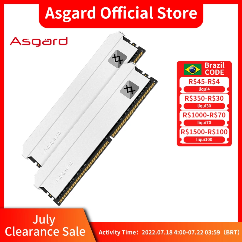 Оперативная память Asgard DDR4 8 ГБ 16 3200 МГц 3600 |