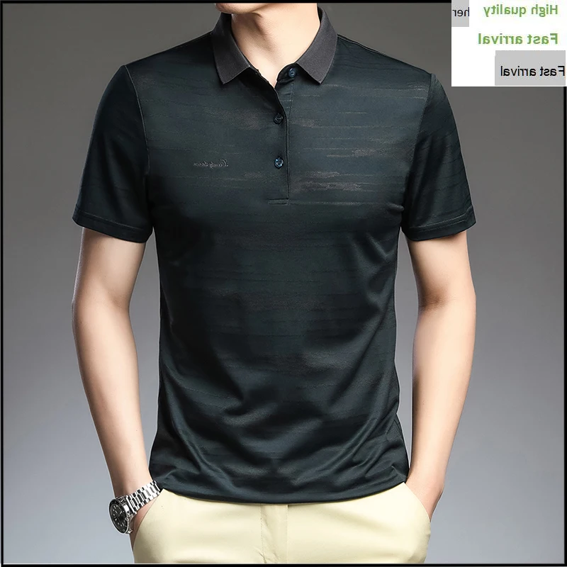 

Рубашка-поло мужская с асимметричным подолом, Повседневная блуза с узором, приталенная, в винтажном стиле, в деловом стиле, лето, 2020