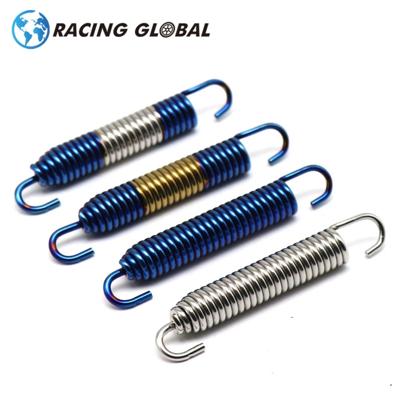 

ZSDTRP 2 шт. универсальные крючки для выхлопной пружины мотоцикла из нержавеющей стали выхлопная Передняя средняя звеньевая труба поворотный ...