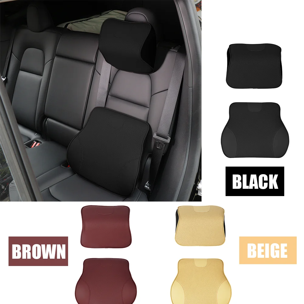 

Car Headrest Neck Pillow Support Rest Protector Waist Cushion For Audi Sline A1 A2 A3 A4 A4L A5 A6 A7 A8 A8L TT Q1 Q2 Q3 Q4 Q5