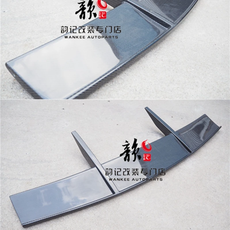 Автомобильный Стайлинг углеродное волокно задний спойлер RK крыло гоночный