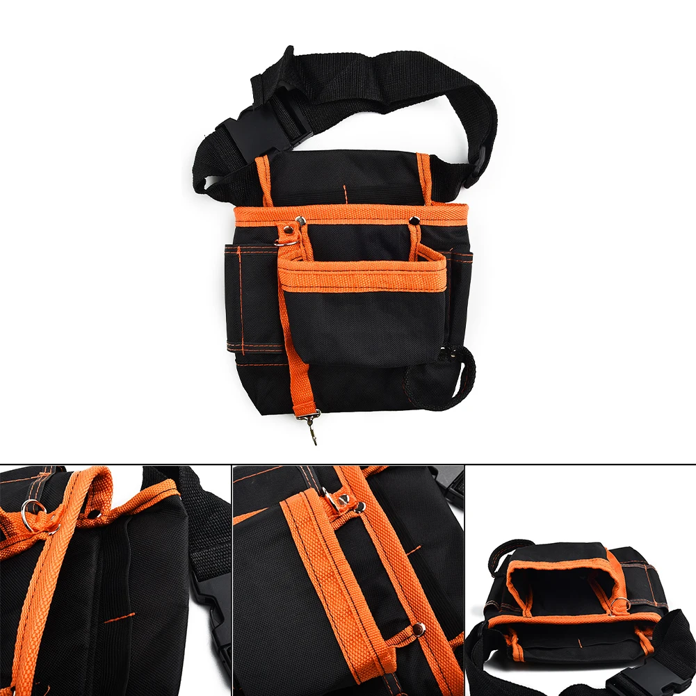 

Oxford Cloth Tool Bag With 7pcs Pockets Maintenance Special Electrician Belt Bag Practical Hardware Tool Waist Bag Drop Ship