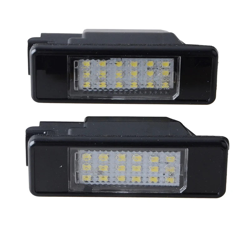 Светодиодный задний номерной знак в сборе 2 шт. подходит для Citroen C2 C3 C5 C6 C8 Peugeot 106 1007