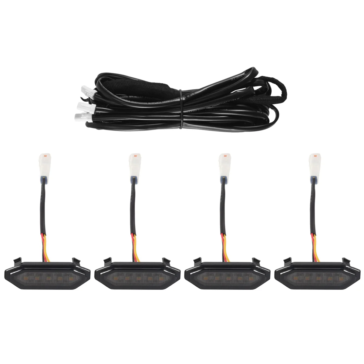 Фонари передней решетки светодиодный белые янтарные фонари внешней для Suzuki Jimny