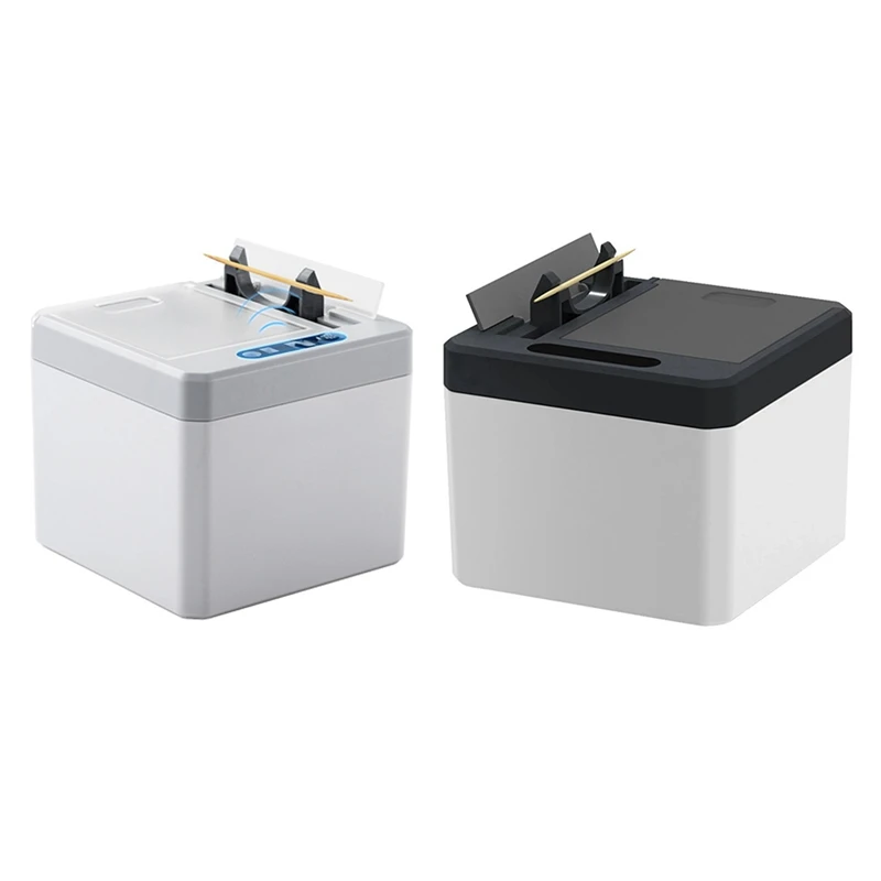

Интеллектуальная Индукционная коробка для зубочисток ABS автоматическая электрическая фотоэлектрическая Автоматическая всплывающая инновационная домашняя-белая