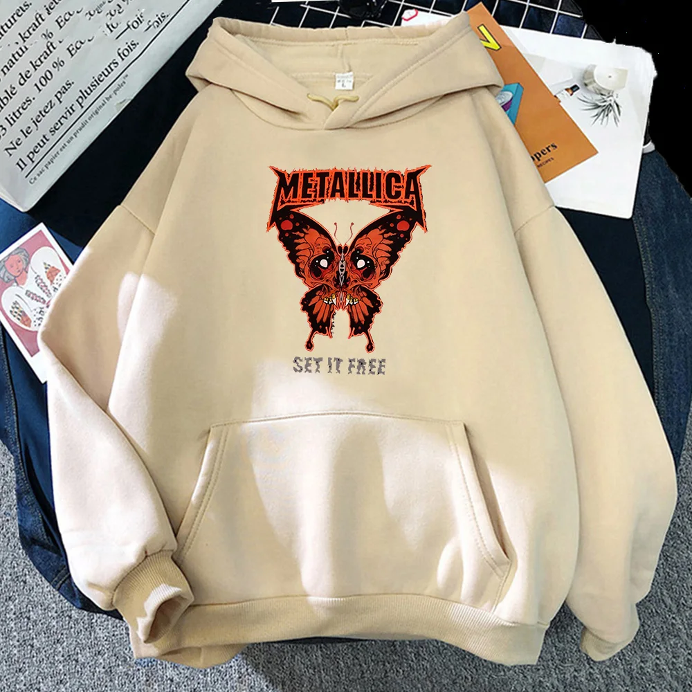 

Mmetallicaa Heave Metal Rock Band Hoodies for Men Horror Printed Tops Punk Dark Streetwear Gothic Harajuku Oversized Sweatshirts