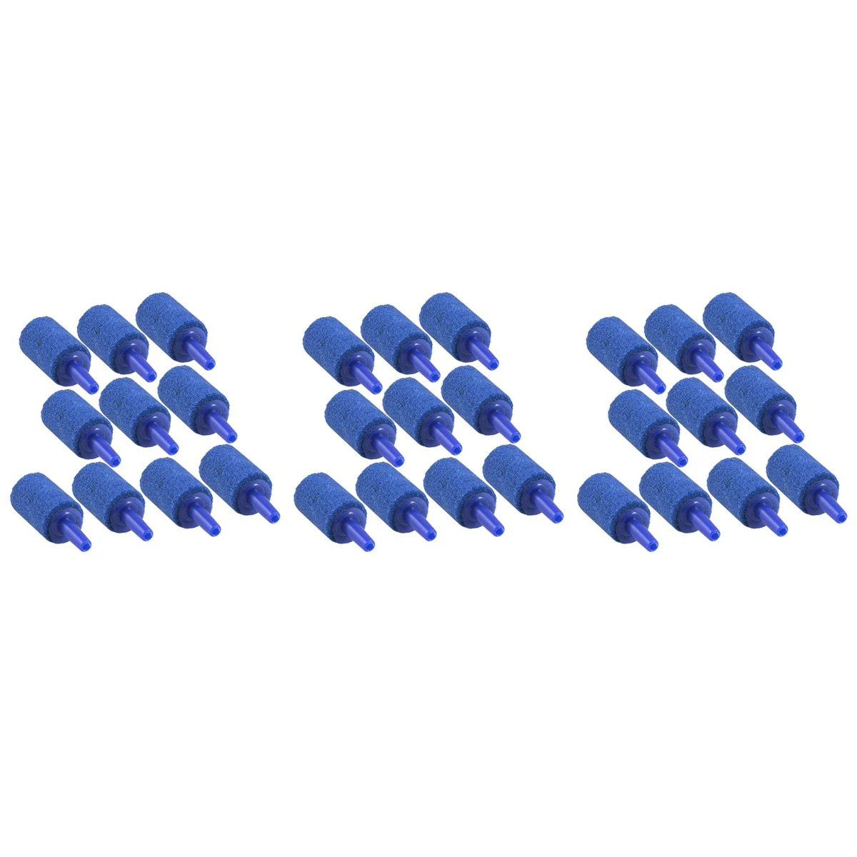 

30 Air Stone Cylinder Aerator Bubble Diffuser Release Tool Air Pump Accessories for Ponds Aquarium Tank