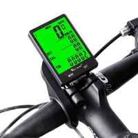 new mountain road bike wireless stopwatch large screen english waterproof luminous speedometer speedometer wholesale