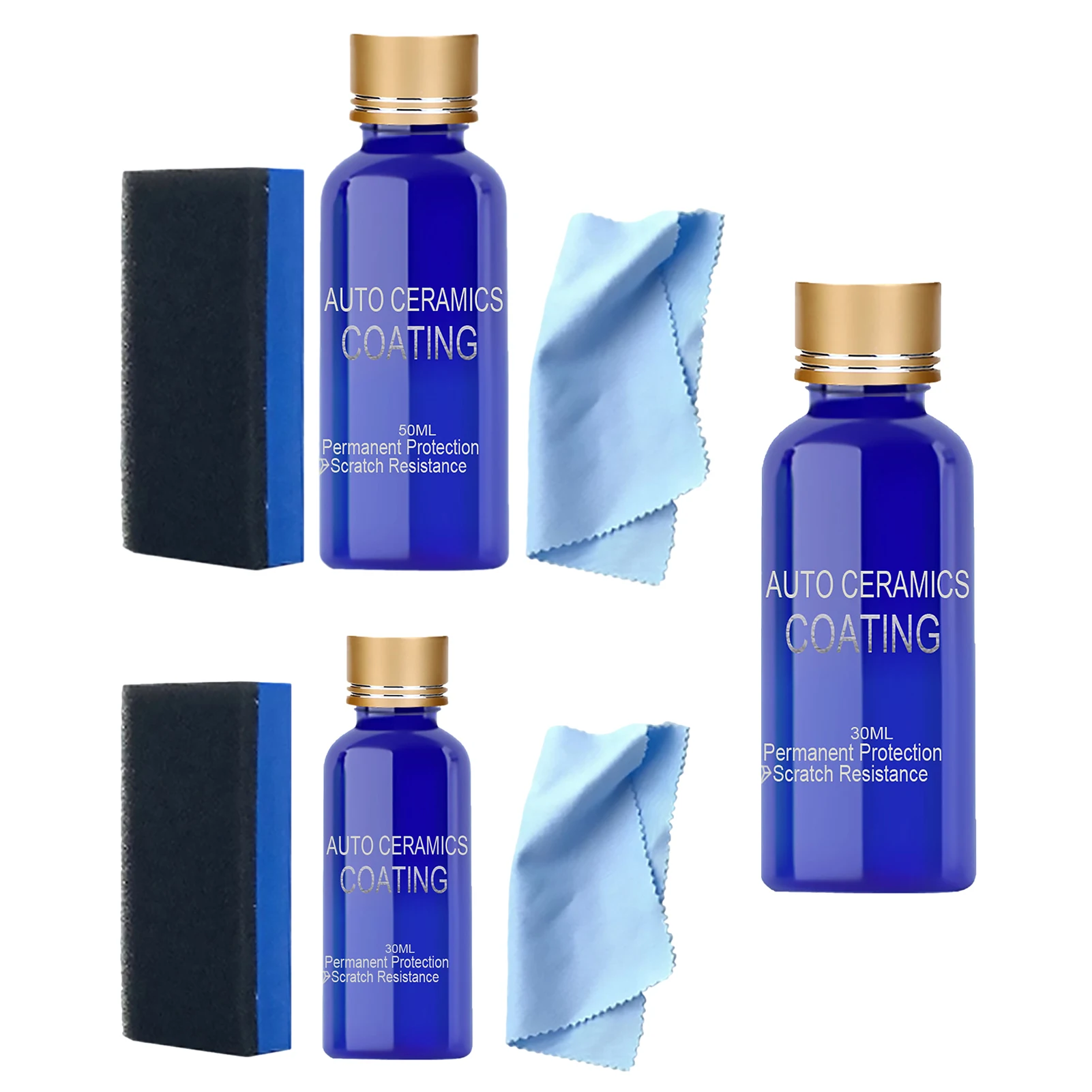 

Cars Ceramic Coating 10H Super Hydrophobic Nano Ceramic Coating 50ml High Gloss Anti-Corrosion Automotive Polishing Kit Dropship