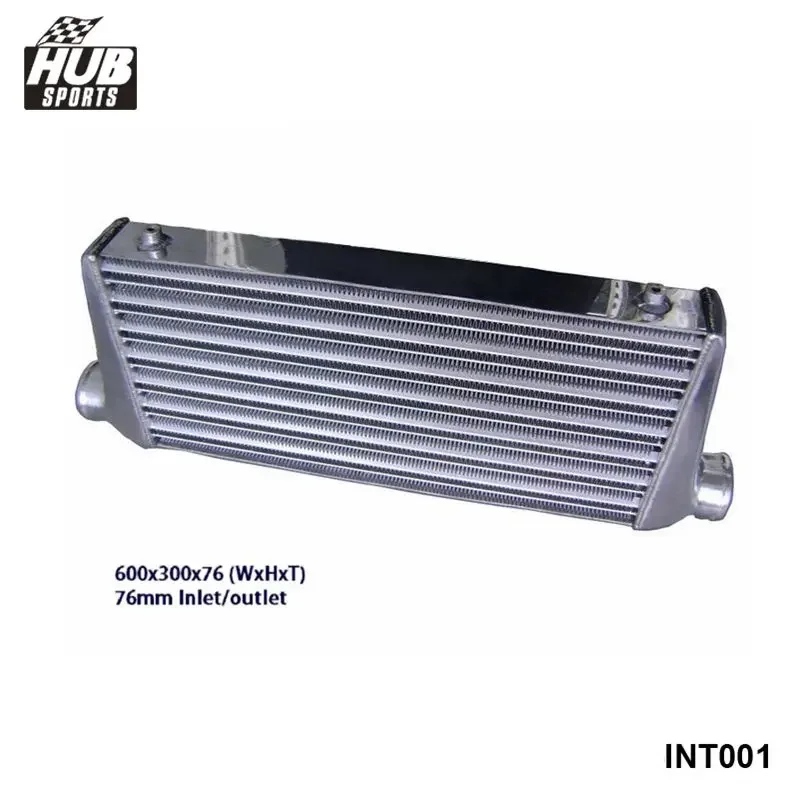 

HUB sports Intercooler (600*300*76 mm) OD:76mm HU-INT001