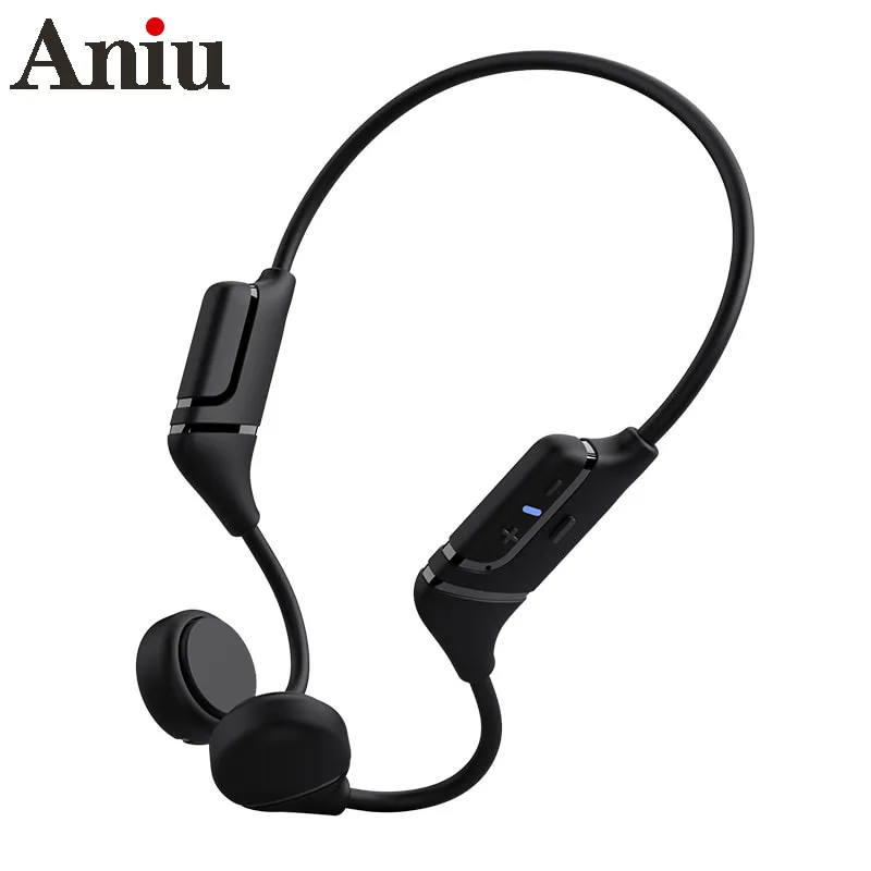 

Беспроводные Bluetooth-наушники V12 с костной проводимостью, стереонаушники-вкладыши, спортивные водонепроницаемые наушники с защитой от пота и ...