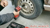 20v wosai high torque wheel nut set impact gun cordless impact wrench electric