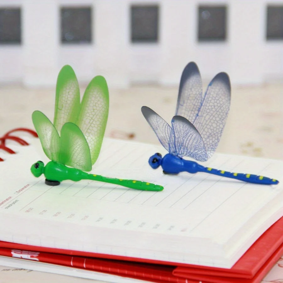4 шт. магнитные ПВХ наклейки в виде стрекозы 8 5 см