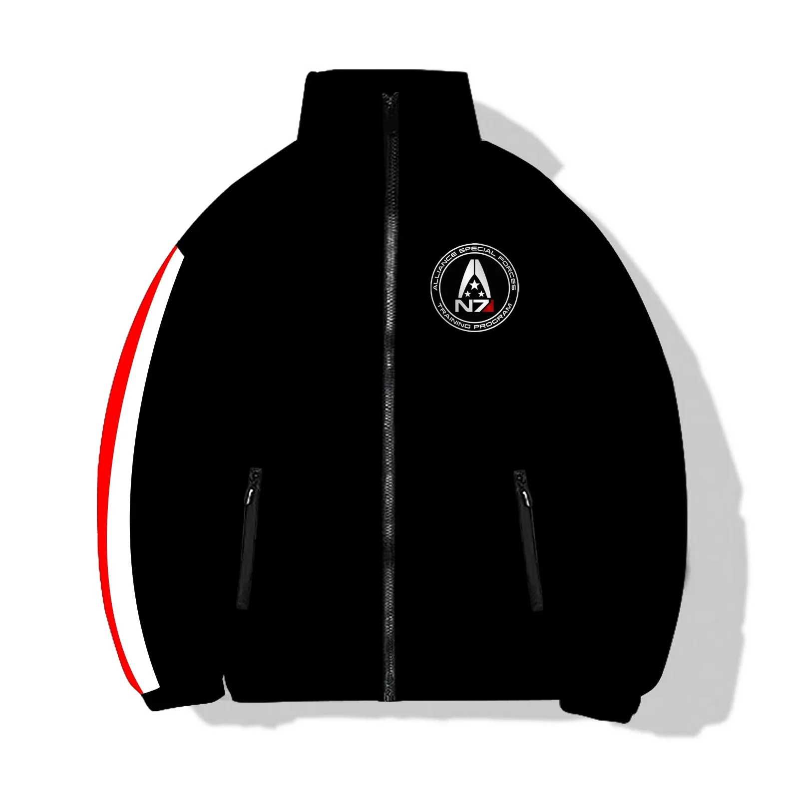 Мужские куртки Embordery косплей N7 зимнее мужское пальто с эффектом Mass модное новое и