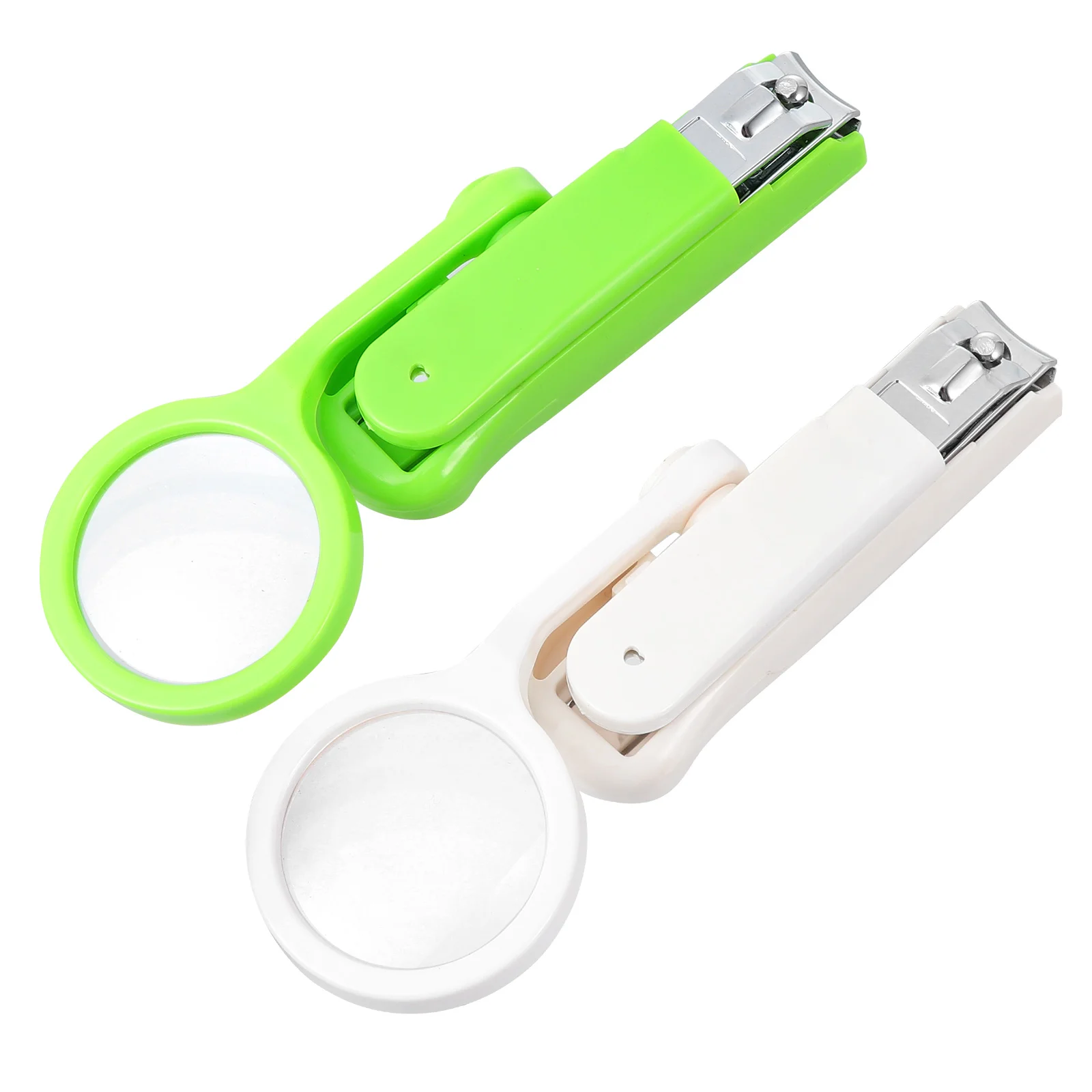 

Nail Clipper Pedicure Kit Manicure Cuticle Fingernail Clippers Elderly Clipping Tools Trimmer Care Senior Manual Magnifier