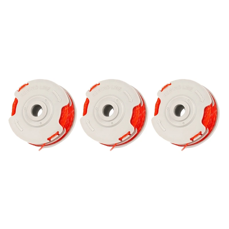 

FLY021 String Trimmer Replacement Spool Line For Flymo Cordless Trimmers, Weed Eater String Double Auto-Feed