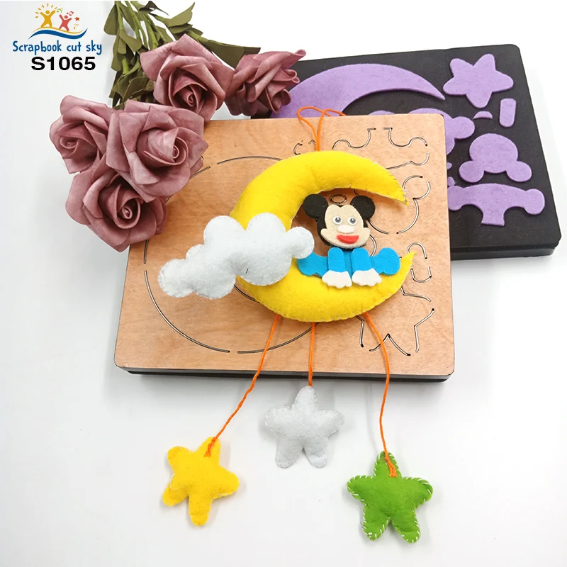 

Кулон украшение для дома мышь Луна MY6598 деревянная форма для скрапбукинга пресс-формы подходит для общего рынка машин