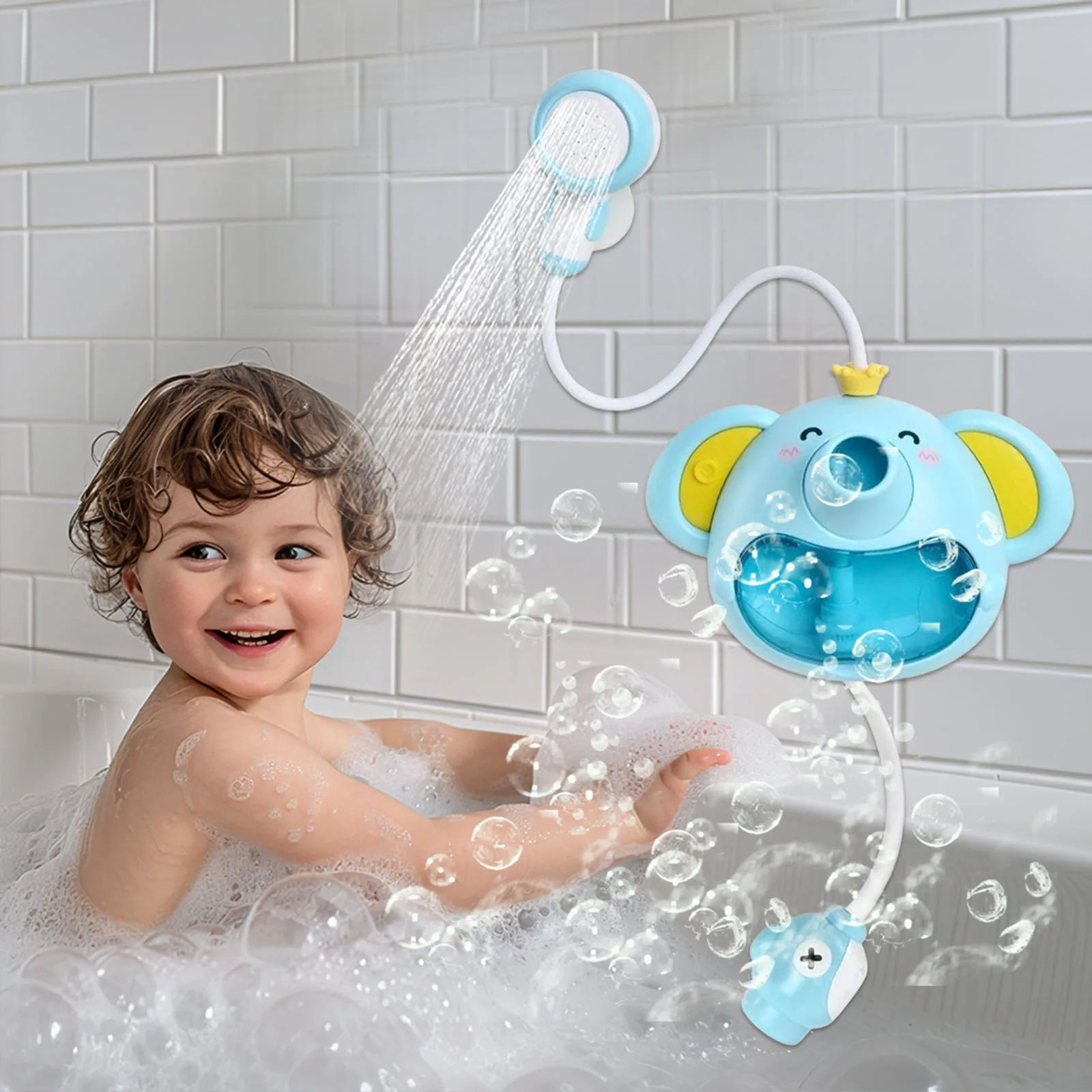 Пузырьковая машина слон для ванны | AliExpress