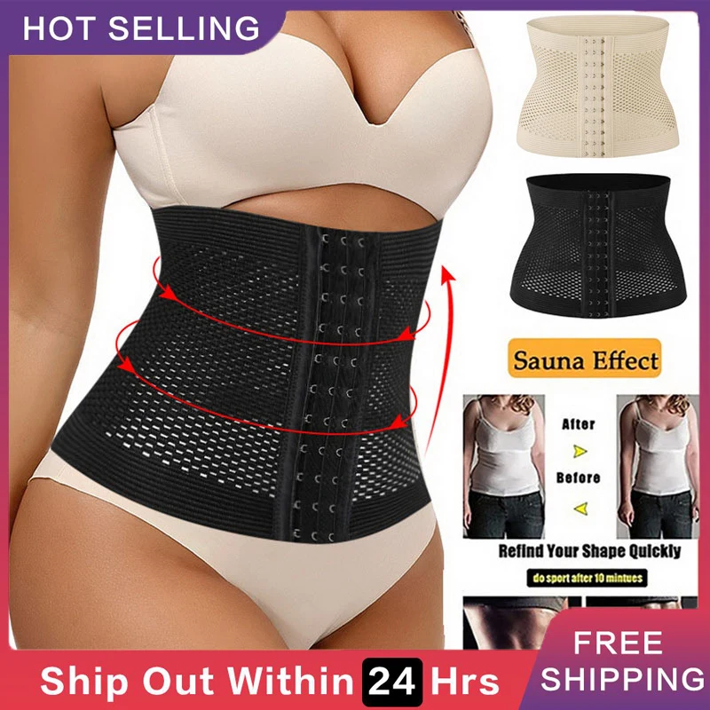 

Waist Trainer Body Shapewear Women Tummy Slimming Sheath Woman Flat Belly Girdle Postpartum Sheath Wrap Waist Belt Faja Corset