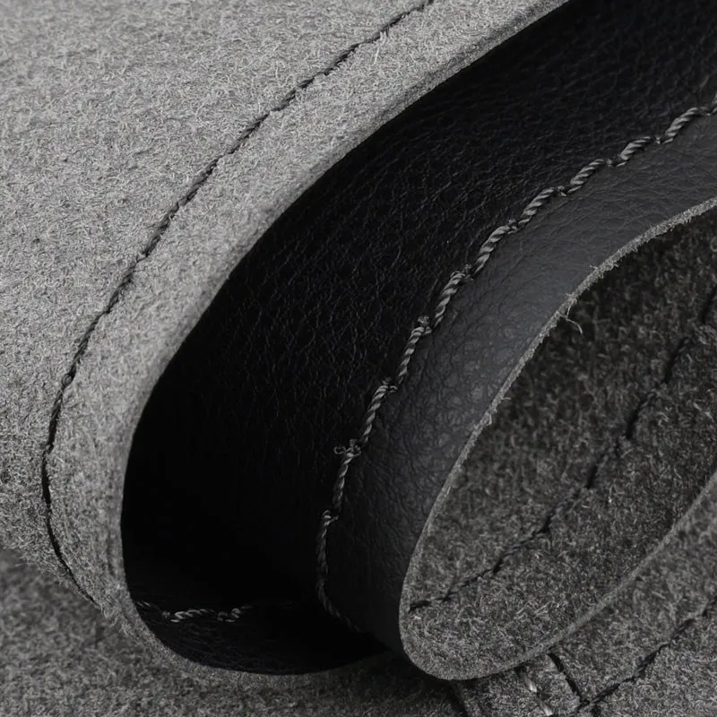 Черная искусственная кожаная отделка из микрофибры для VW Golf 6 MK6 GTI 2009-2014 Polo Passat CC