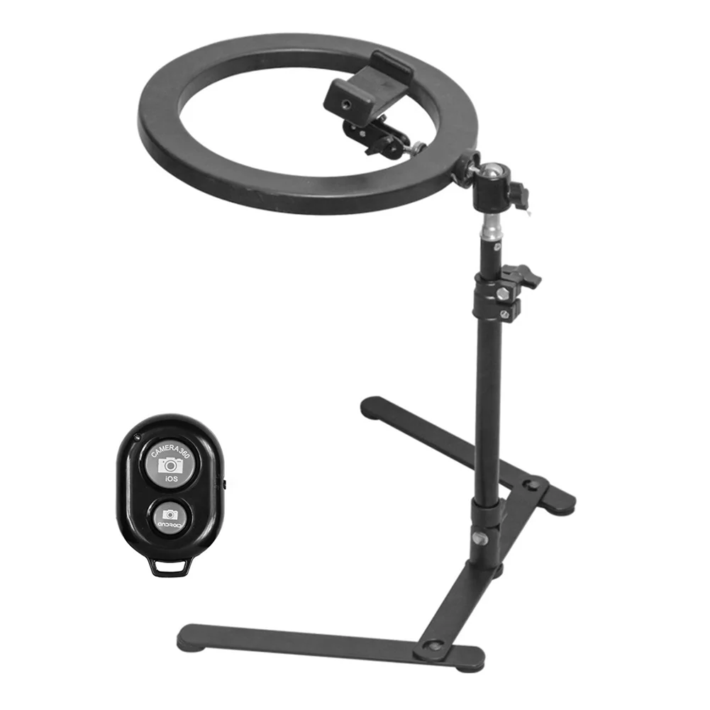 

Video Recording Live Light Set Makeup Holder Adjustable Studio Desktop Multifunctional Broadcast With Phone Stand Led Fill Lamp