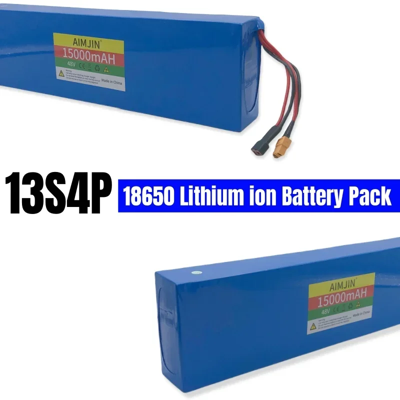 Литиевый аккумулятор для Kugoo M4/M4 Pro/Max Speed 48 В 15000 мАч 15 Ач 13S4P 18650
