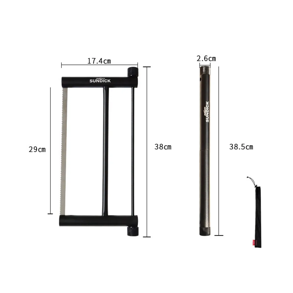 

Уличная Складная пила для кемпинга, портативная ручная пила для кемпинга, ручная пила 17,4x8, алюминиевый сплав для выживания на природе, легки...