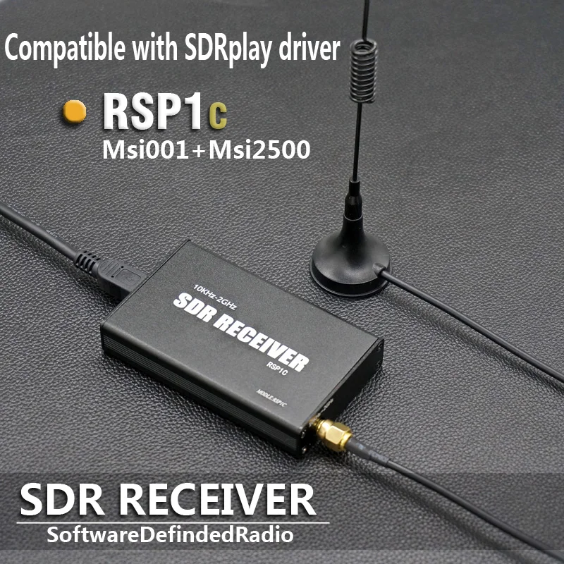 

. 10 кгц-2 ГГц широкополосный 12-битный программно определяемый радиоприемник SDR, совместимый с драйвером Rsp1