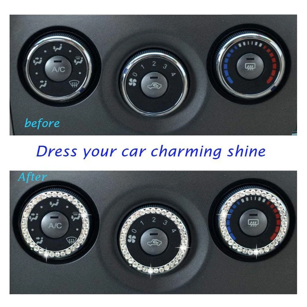 Кнопка запуска автомобиля декоративные наклейки для Skoda Superb Fabia Octavia Rapid Yeti Combi Karop