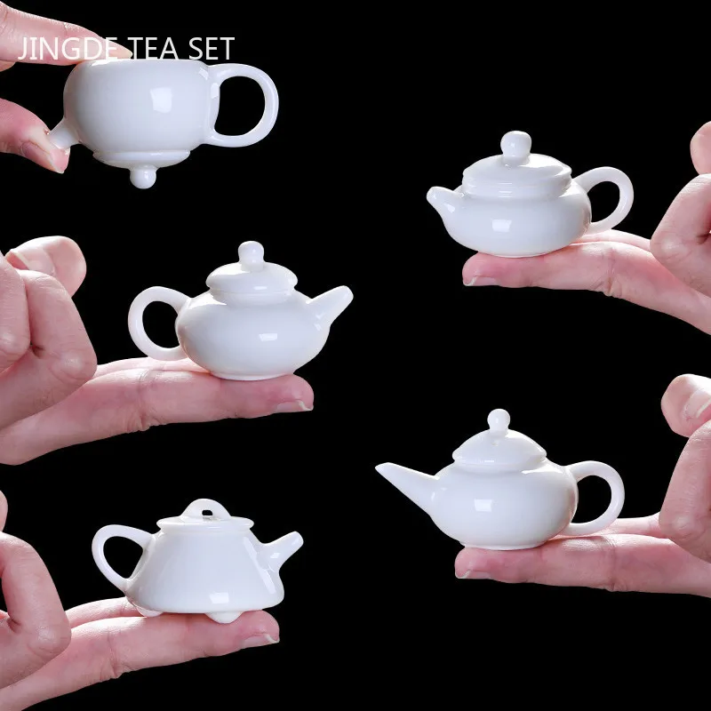 

Mini Fingertip Pot Tea Pet Ornaments Ceramics Boutique Can Be Raised Japanese Tea Tray Decor Tea Art Tea Play Teapot Decoration