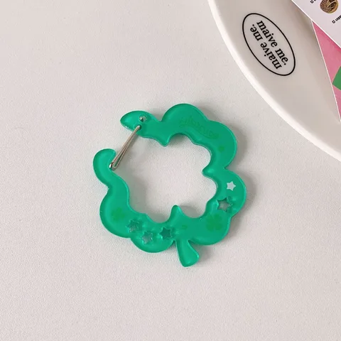 Акриловый карабин фруктовый кекс звезда брелок