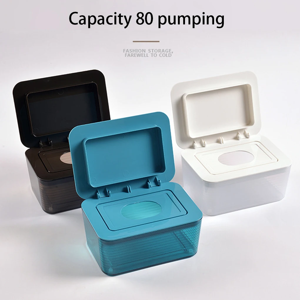 

Home Dustproof Napkin Dispenser Napkins Box Face Guard Case Organizer