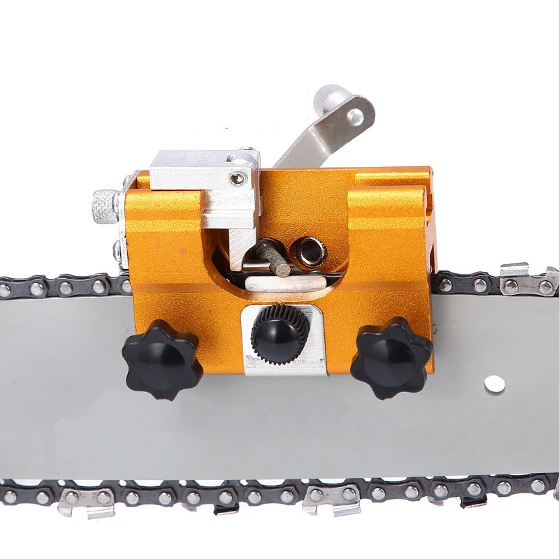 Universal Chainsaw Sharpener Tool for Woodworking Grinding with Teeth & Sharpening Stone Portable Grinder Small Whetstone | Инструменты