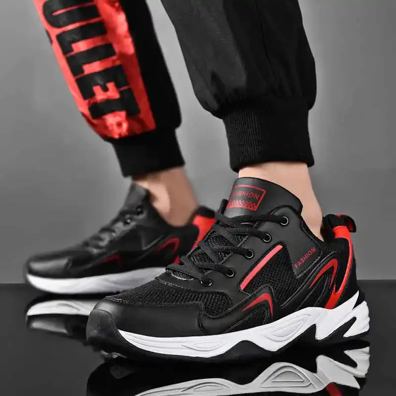 

Кроссовки мужские из сетчатого материала, спортивная обувь для бега, международный бренд