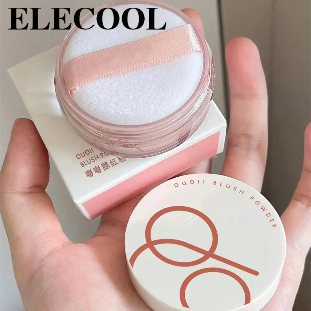 

Осветляет кожу лица, натуральный оттенок щек, румяна, мягкая блестящая пудра, женская красота, осветление, 6 цветов