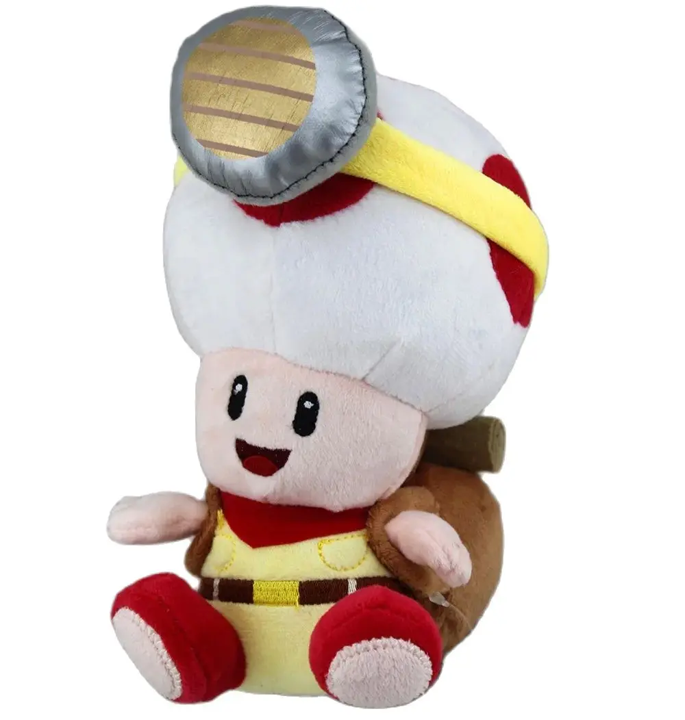 Super Mario Bros. Майнер для охоты за сокровищами 7 дюймов плюшевая игрушка Nintendo Switch Game